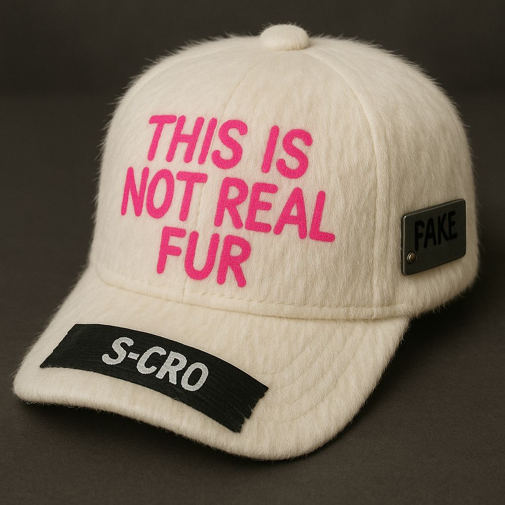 Casquette S-CRO NO FUR White Bear