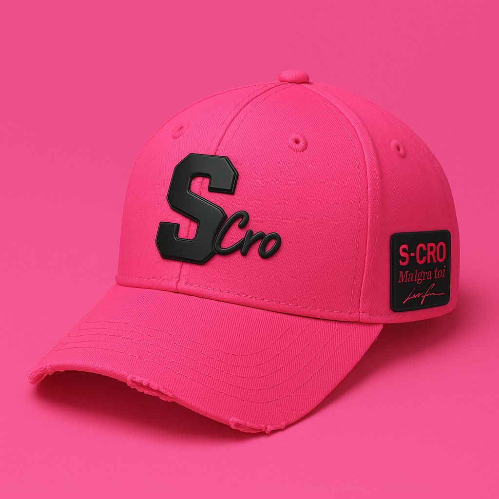 Casquette S-CRO Real Pink