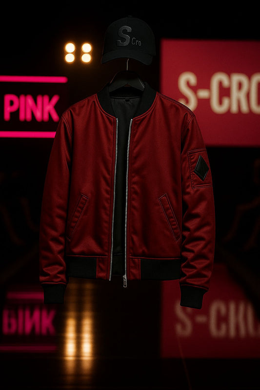 Veste Bombers Reverse Purple & Black