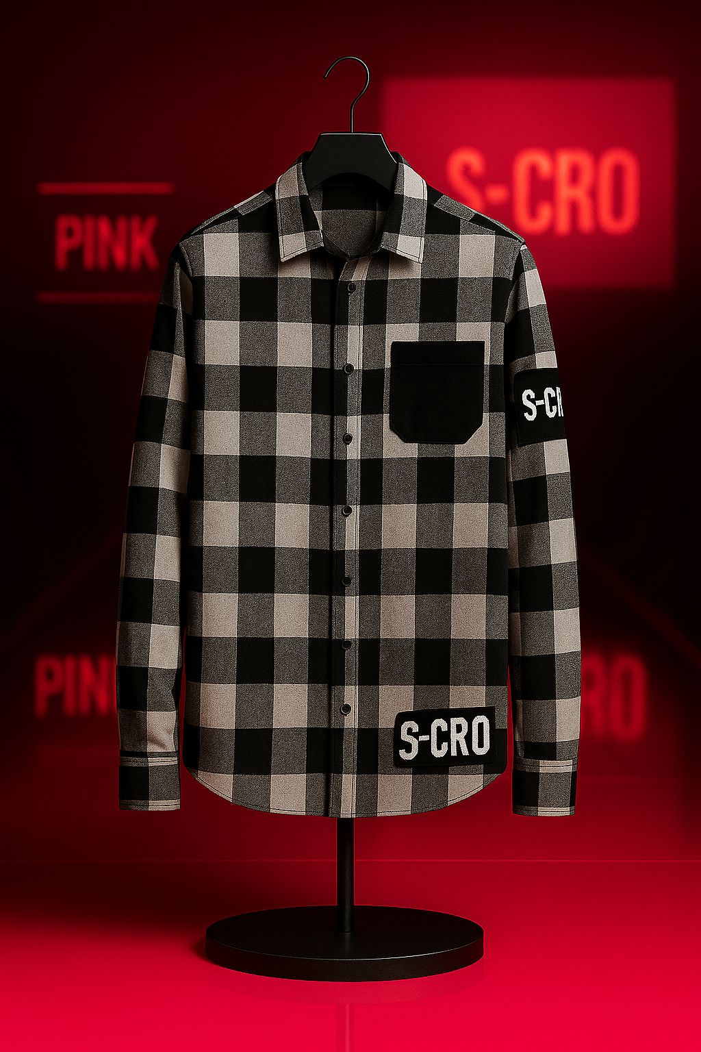 Chemise Lumberjack Black & White