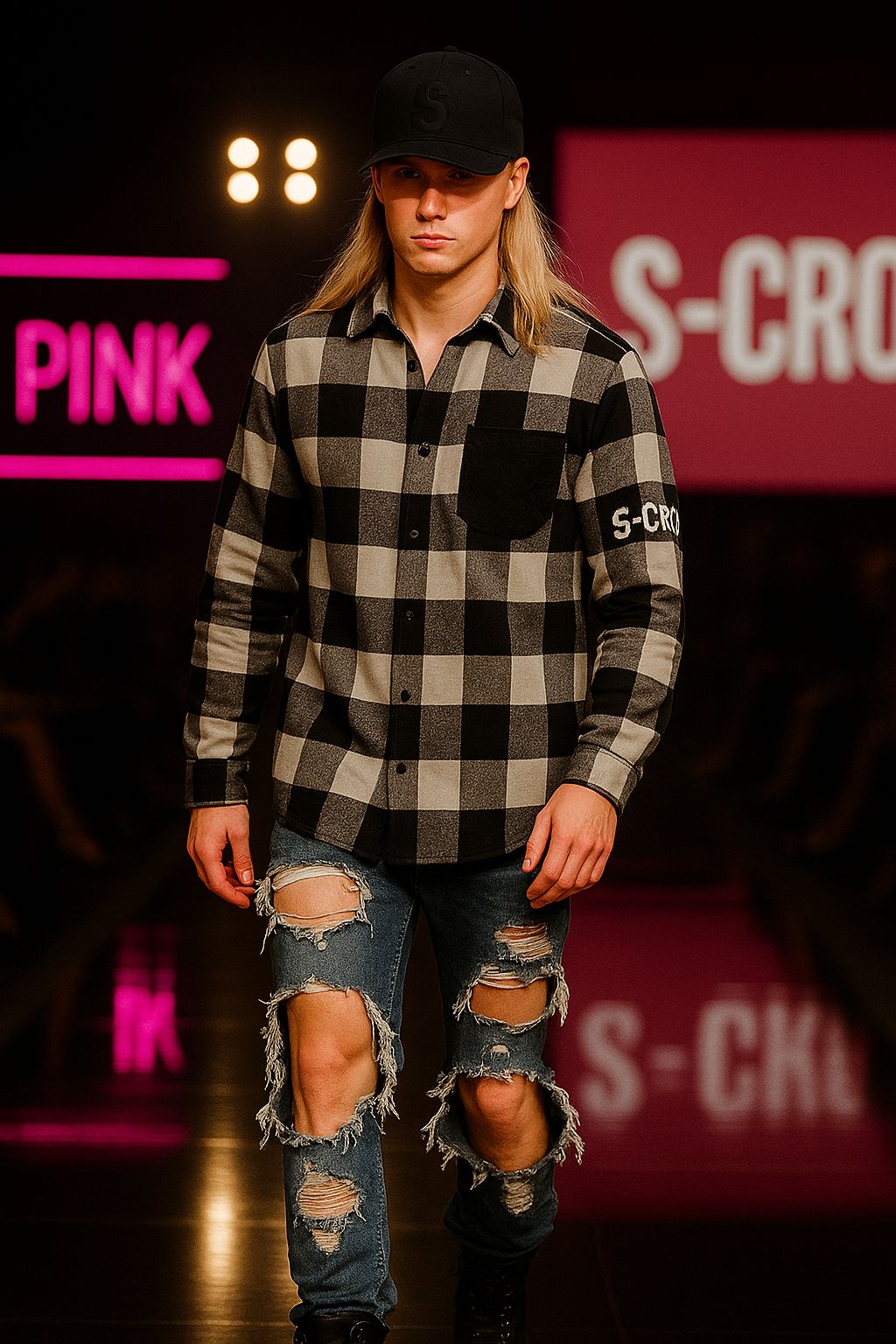 Chemise Lumberjack Black & White